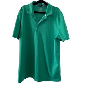 Puma Golf Polo Shirt - Youth Large - green